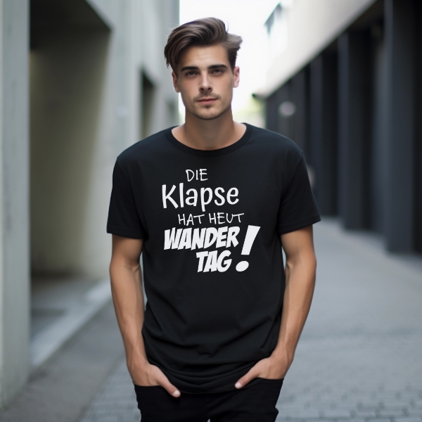 Die Klapse hat heut Wandertag! ST7000 Unisex Lux T-Shirt